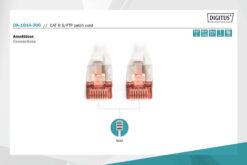 CAT 6 S/FTP-patchkabel, 30 m, grijs - Afbeelding 3