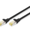 CAT 6A S/FTP-patchkabel, 5 m, zwart