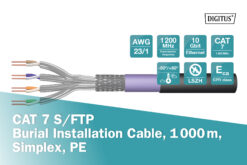 CAT 7 S/FTP datakabel - ondergrondse installatiekabel, 1000 m, simplex, PE - Afbeelding 3