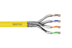 CAT 7A S/FTP datakabel - installatiekabel, 100 m, simplex, Dca-s1a d1 a1 , GHMT PVP gecertificeerd