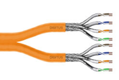 CAT 7 S/FTP-datakabel - installatiekabel, 500 m, duplex, B2ca-s1a,d0,a1