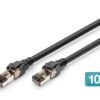 CAT 8.1 S/FTP patchkabel, 0,5 m, 10 stuks