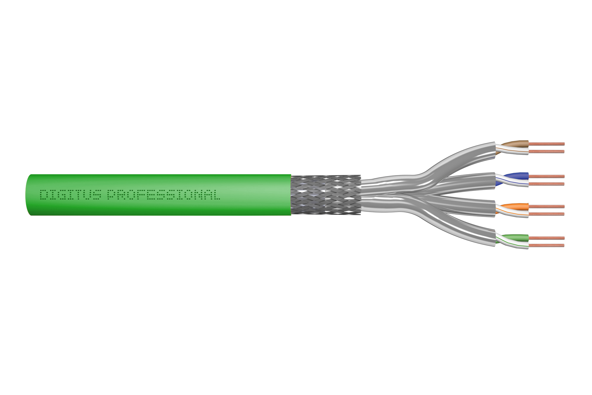 CAT 8.2 S/FTP-datakabel - installatiekabel, 500 m, simplex, Dca-s2,d1,a1