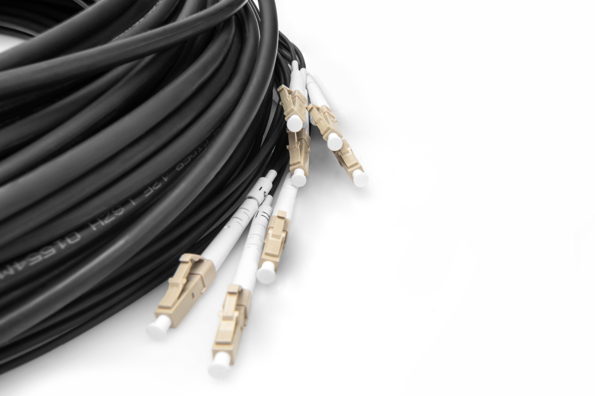 Voorgemonteerde glasvezel universele breakout kabel, multimode OM4, 8 vezels, LC/UPC - LC/UPC - Afbeelding 4