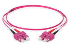 Alternative view of Glasvezel multimode patchkabel, OM4, SC / SC