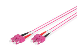 Glasvezel multimode patchkabel, OM4, SC / SC