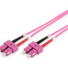 Glasvezel multimode patchkabel, OM4, SC / SC