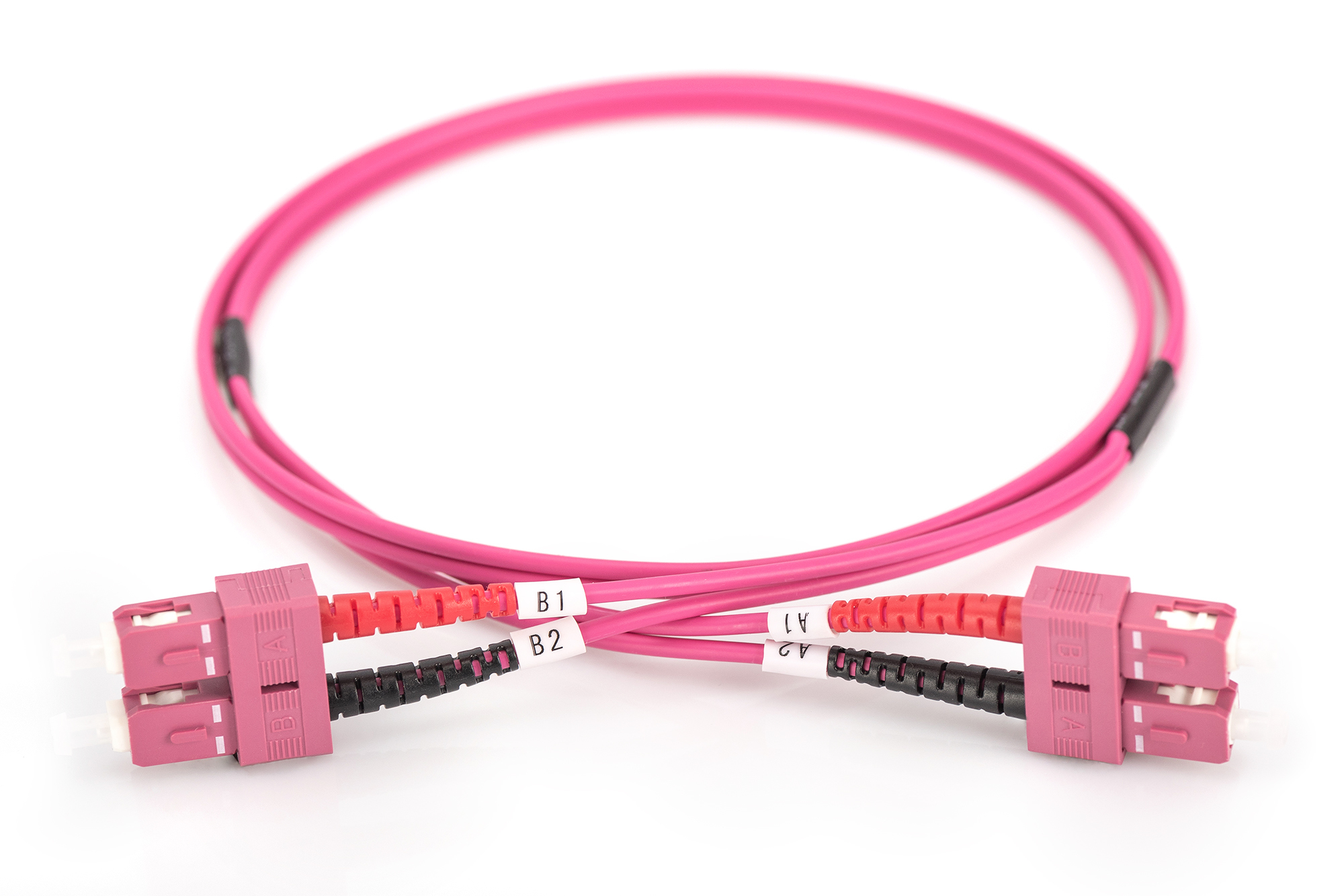 Glasvezel multimode patchkabel, OM4, SC / SC - Afbeelding 4