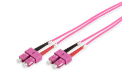 Glasvezel multimode patchkabel, OM4, SC / SC