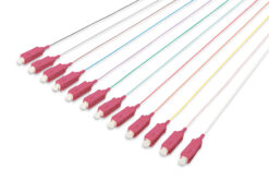gekleurde SC simplex OM4 Pigtails
