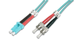 LWL Multimode OM 3 Patchkabel, LC / ST