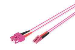 Alternative view of LWL Multimode patchkabel, OM4, LC / SC