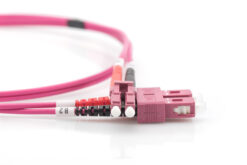 Alternative view of LWL Multimode patchkabel, OM4, LC / SC