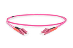 Alternative view of LWL Multimode Patchkabel, OM4, LC / LC