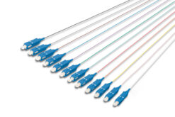 gekleurde SC simplex OS2 Pigtails