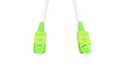 Alternative view of Glasvezel gepantserde patchkabel, simplex, singlemode, SC/APC - SC/APC, 1 m