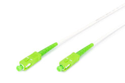 Glasvezel gepantserde patchkabel, simplex, singlemode, SC/APC - SC/APC, 10 m