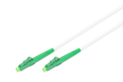 Glasvezel gepantserde patchkabel, simplex, singlemode, LC/APC - LC/APC, 20 m