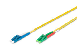 Glasvezel Singlemode Patchkabel, LC (APC) / LC