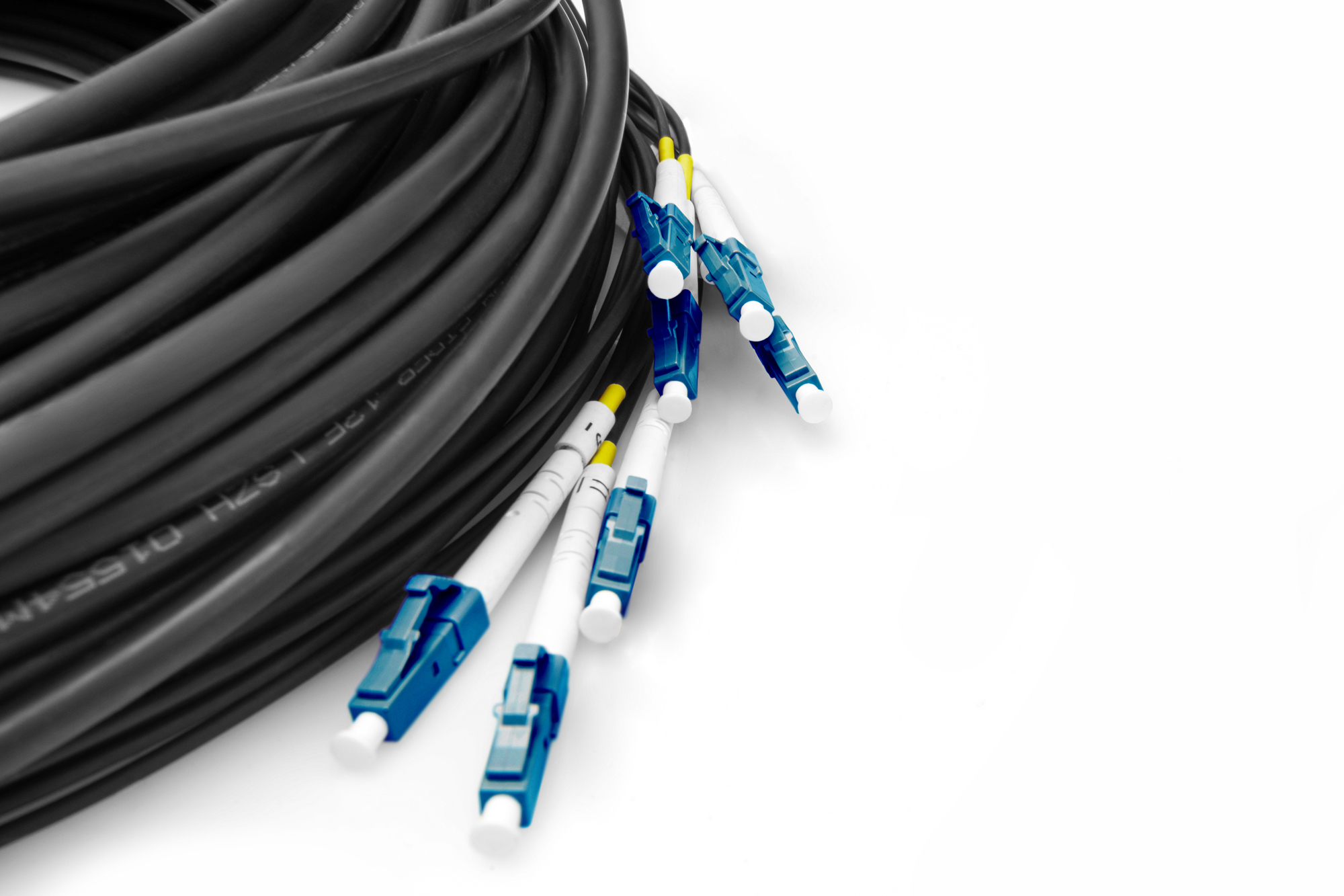 Voorgemonteerde glasvezel universele breakout kabel, singlemode OS2, 8 vezels, LC/UPC - LC/UPC - Afbeelding 4