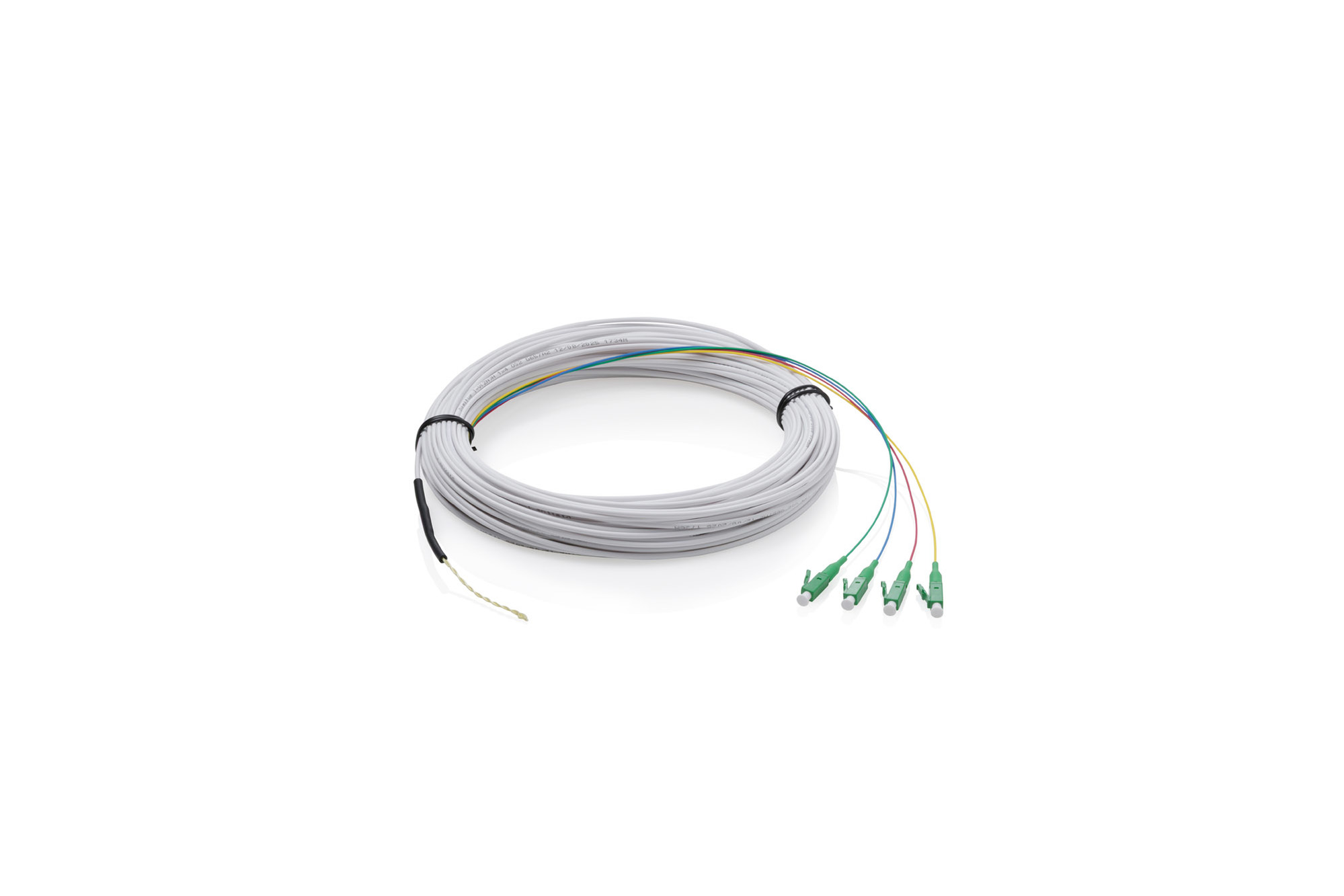 FTTH-dalkabel, singlemode, 4 vezels, 4 LC/APC, 50 m