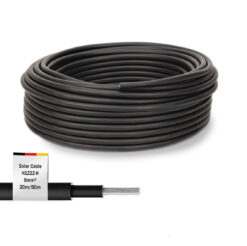 Alternative view of Installatiekabel voor zonnepanelen 50 m, 6 mm², zwart, PV-kabel 1500 V DC, UV-bestendig en weerbestendig