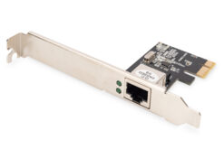 Gigabit Ethernet-netwerkkaart met enkele poort, RJ45, PCI Express