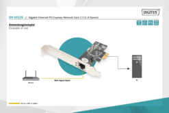 Enkele poort 2,5 Gigabit Ethernet-netwerkkaart, RJ45, PCI Express, Realtek chipset - Afbeelding 9