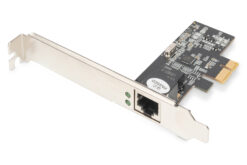 Enkele poort 2,5 Gigabit Ethernet-netwerkkaart, RJ45, PCI Express, Realtek chipset