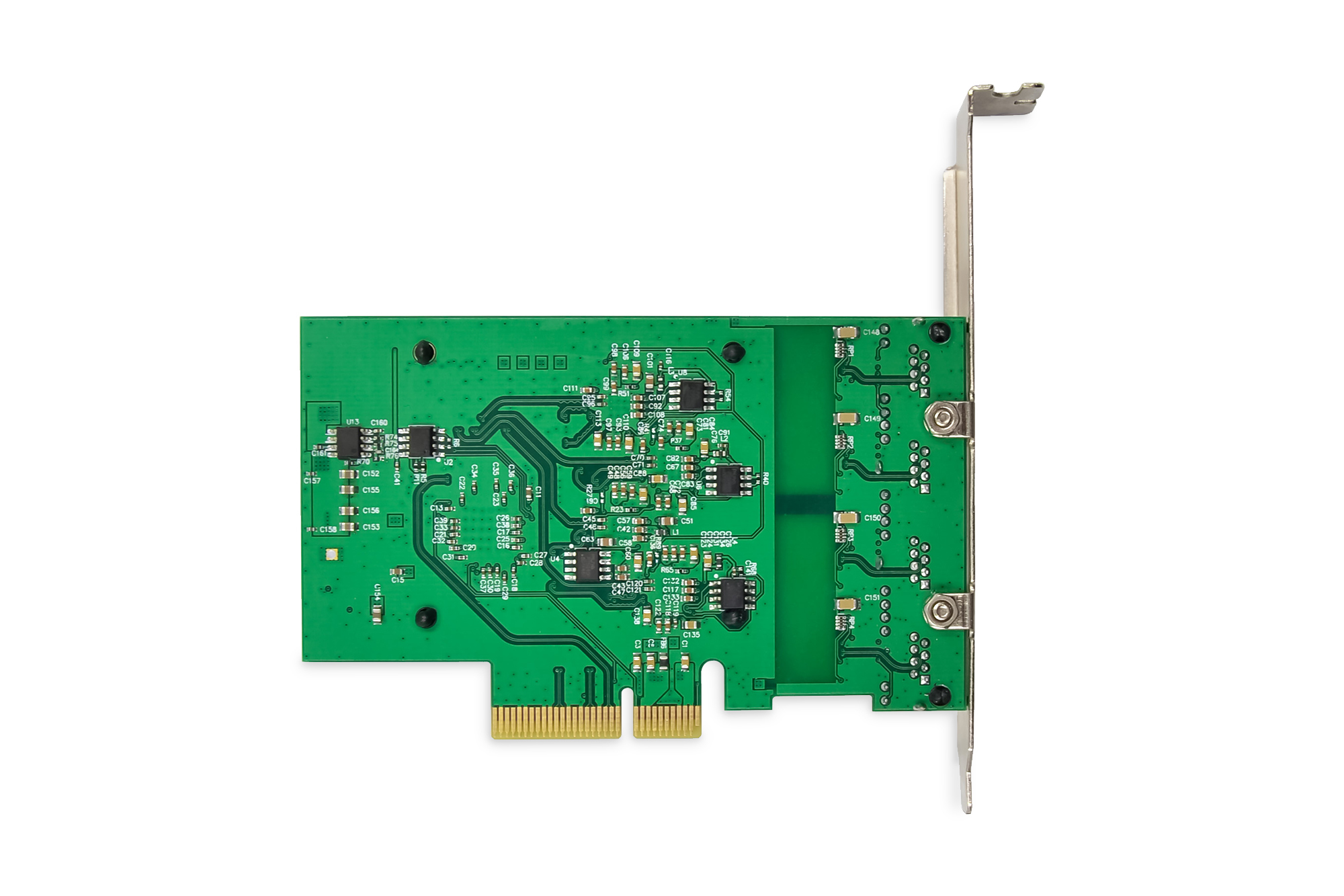 4-poorts 2,5 Gigabit Ethernet-netwerkkaart, RJ45, PCI Express, Realtek chipset - Afbeelding 4