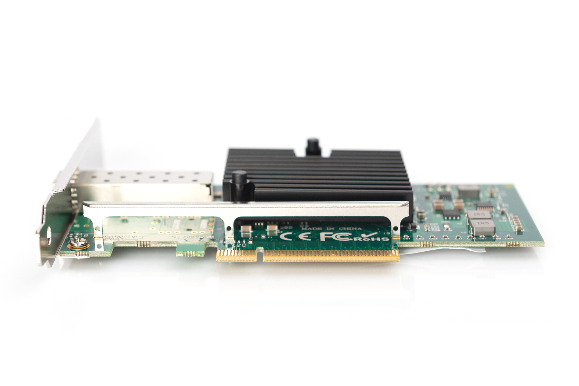 Enkele poort 10 Gigabit Ethernet-netwerkkaart, SFP, PCI Express, Intel-chipset - Afbeelding 5