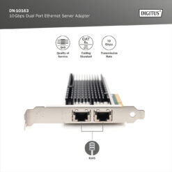 10Gbps Dual Port Ethernet serveradapter - Afbeelding 6