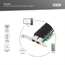 10Gbps Dual Port Ethernet serveradapter - Afbeelding 7