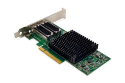 Alternative view of 2-poorts 25 Gigabit Ethernet-netwerkkaart, SFP28, PCI Express, Mellanox-chipset
