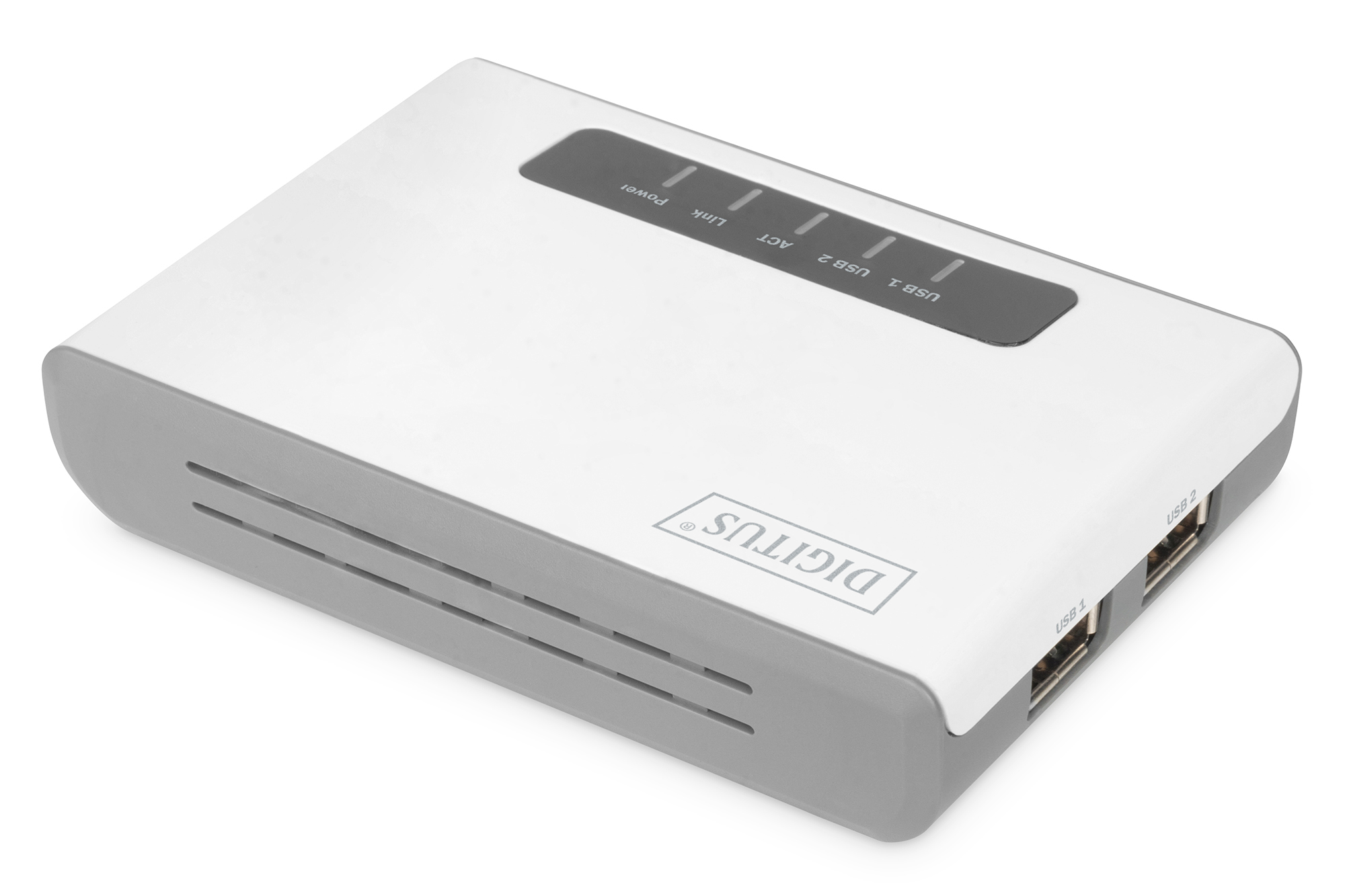 2-poorts USB 2.0 draadloze multifunctionele netwerkserver, 300 Mbps - Afbeelding 2