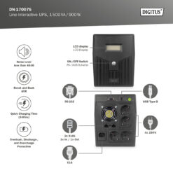 Lijninteractieve UPS, 1500 VA/900 W - Afbeelding 6