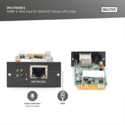 SNMP & WEB kaart voor DIGITUS® OnLine USV-installaties - Afbeelding 6