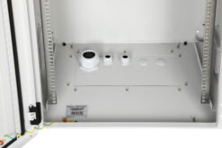 Wandkast IP55 – voor gebruik buitenshuis – 600 x 450 mm (B x D) - Afbeelding 4