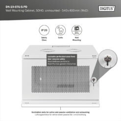 SOHO Wandbehuizing, ongemonteerd- 540x400 mm (BxT) - Afbeelding 6