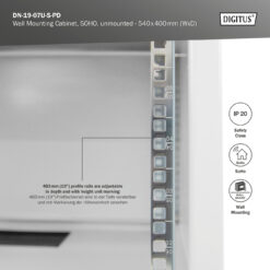 SOHO Wandbehuizing, ongemonteerd- 540x400 mm (BxT) - Afbeelding 8