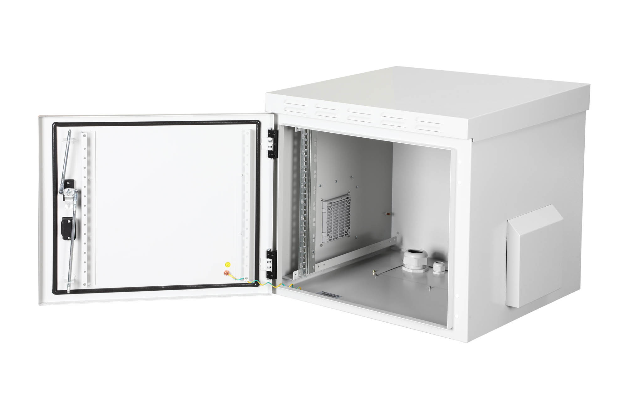 Wandkast IP55 – voor gebruik buitenshuis – 600 x 600 mm (B x D) - Afbeelding 3