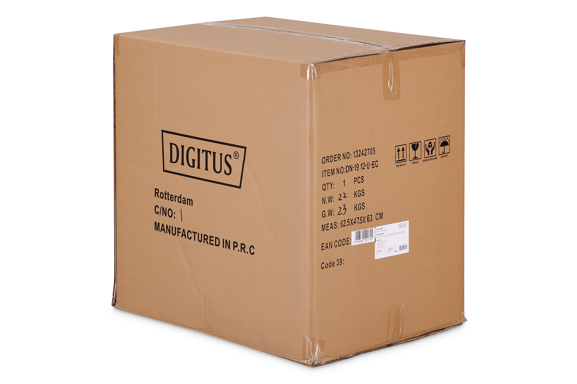 Wandbehuizing Dynamic Basic serie - 600x450 mm (BxD) - Afbeelding 6