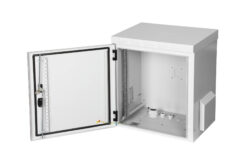 Wandkast IP55 – voor gebruik buitenshuis – 600 x 450 mm (B x D) - Afbeelding 3
