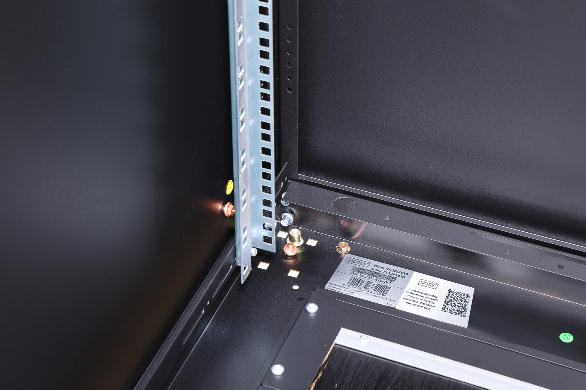 Netwerkkast Unique serie - 600x800 mm (BxD) - Afbeelding 4