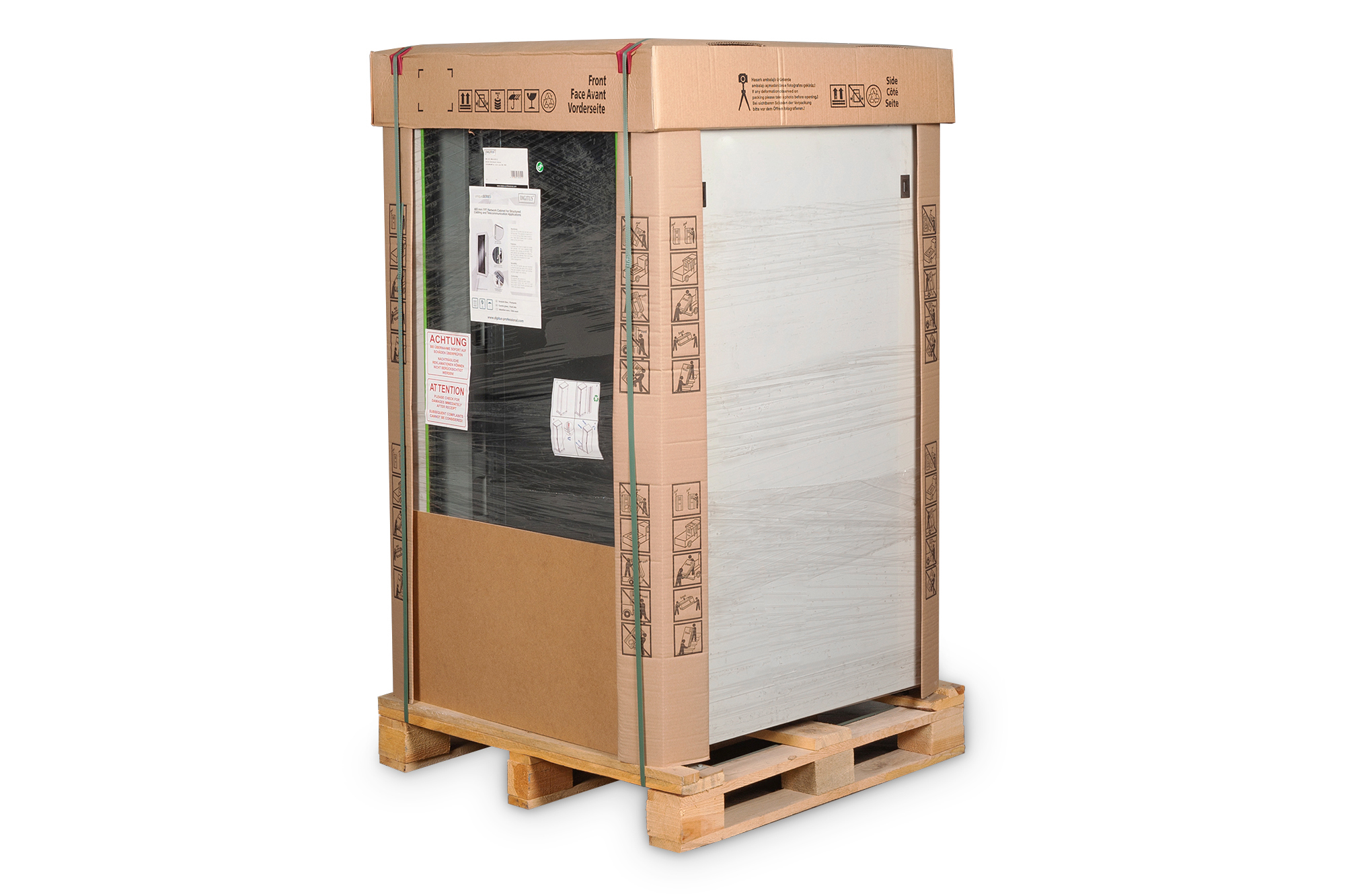 Netwerkkast Unique serie - 800x800 mm (BxD) - Afbeelding 6
