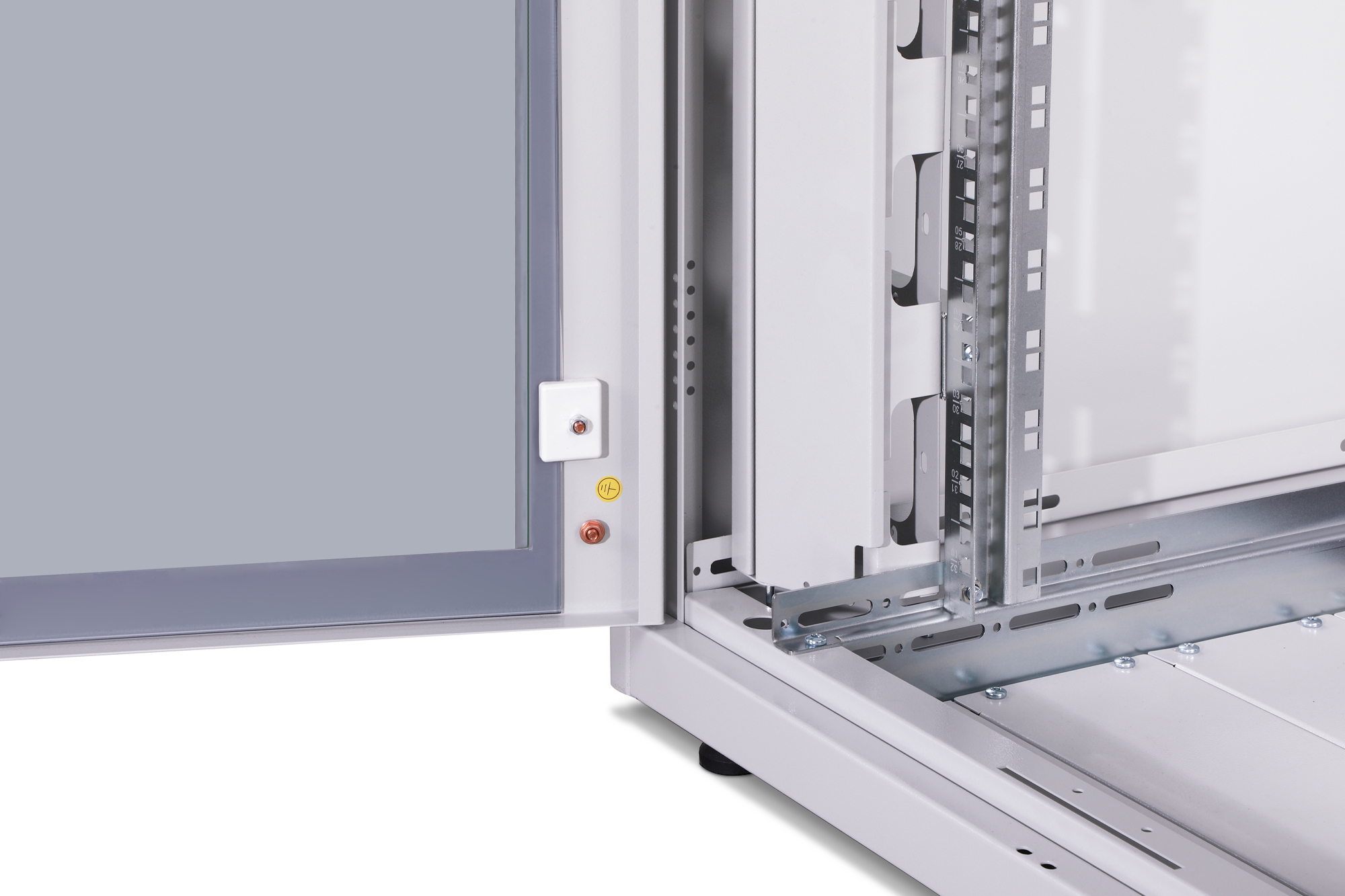 Netwerkkast Unique serie - 800x800 mm (BxD) - Afbeelding 5