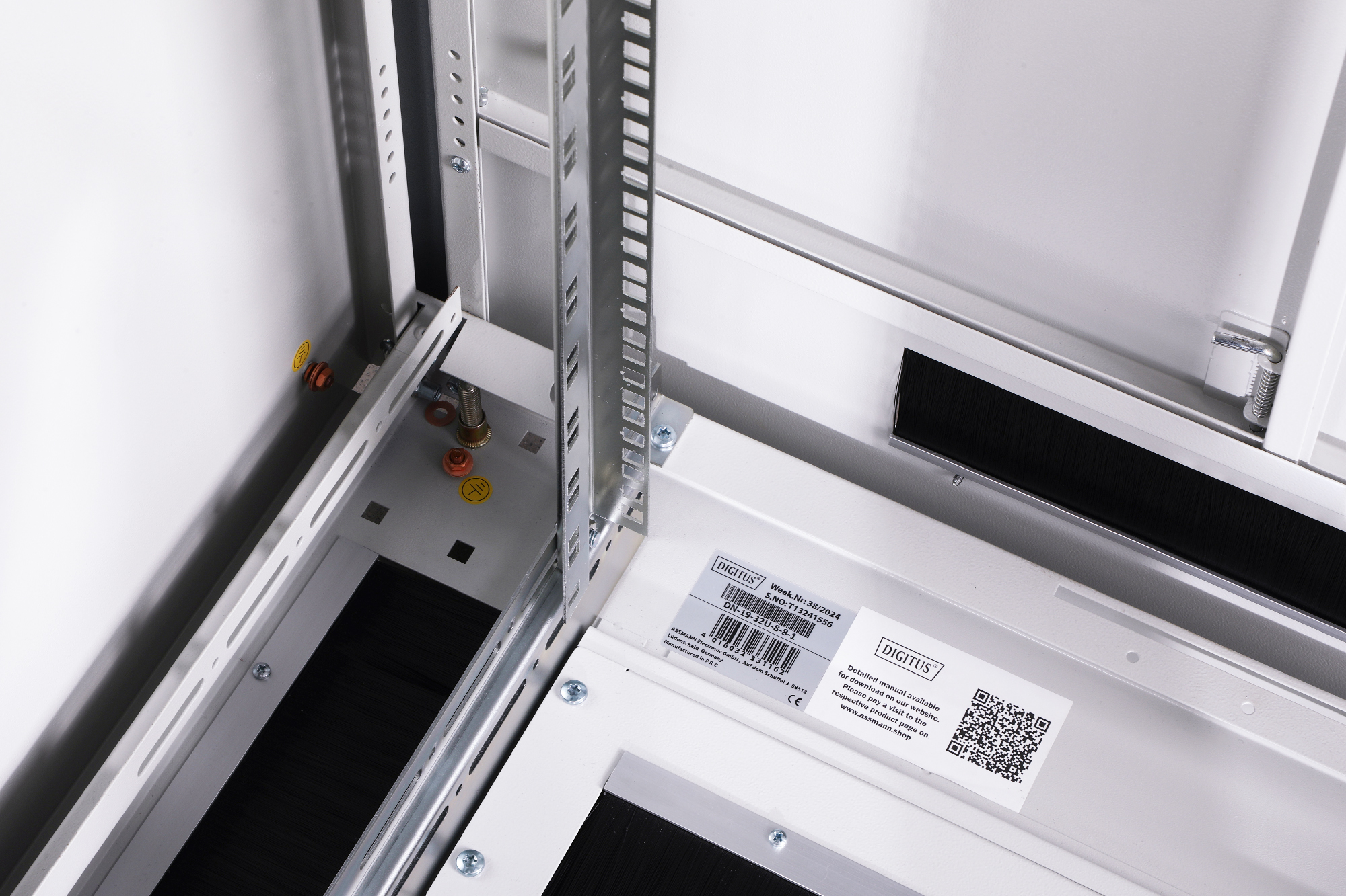 Netwerkkast Unique serie - 800x800 mm (BxD) - Afbeelding 3