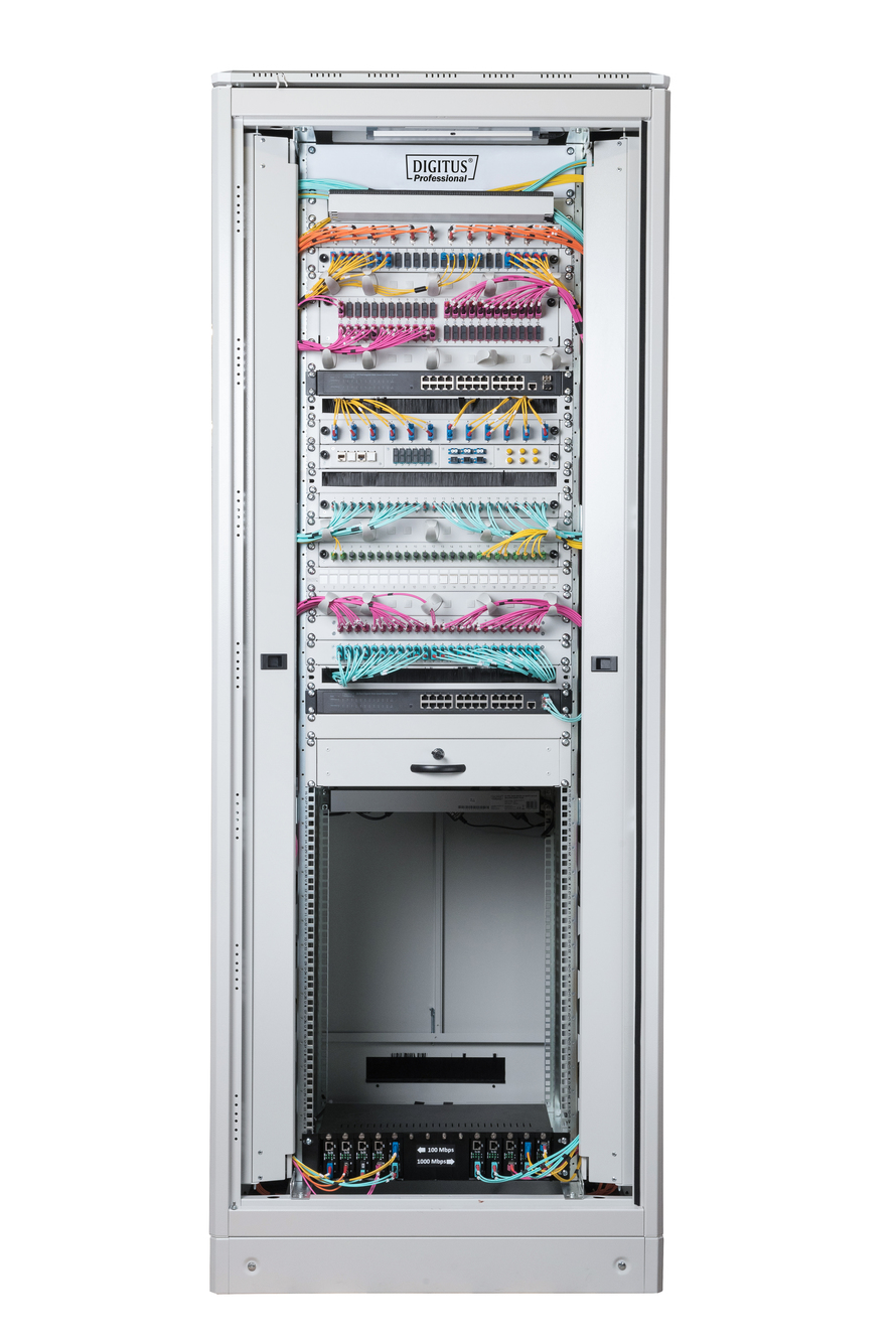 Netwerkkast Unique serie - 800x800 mm (BxD) - Afbeelding 7
