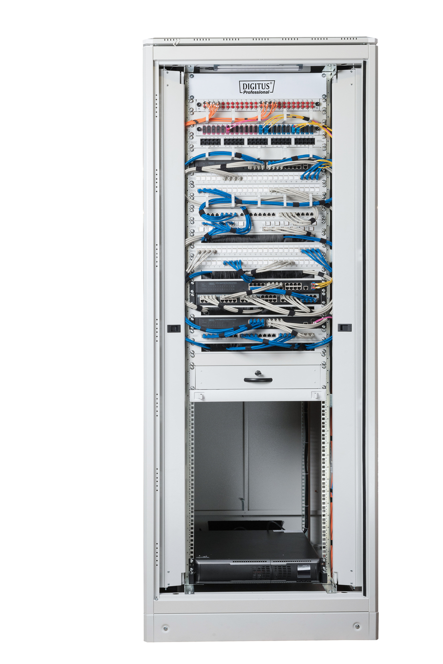 Netwerkkast Unique serie - 800x800 mm (BxD) - Afbeelding 6