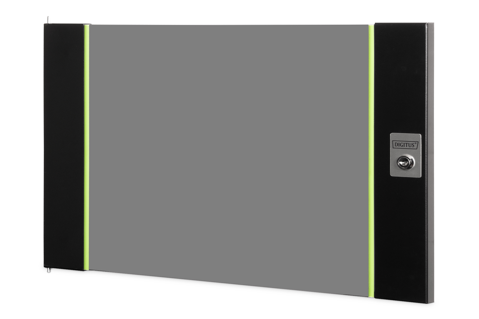 Glazen frontdeur voor 19" 7U wandbehuizing Unieke serie